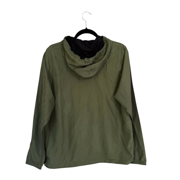 Mayweather Boxing Fitness Olive Green Windbreaker Jacket with Front Pocket - Picture 5 of 13